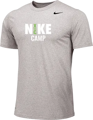 2025 Nike Cross Country Camps Short Sleeve Dri-Fit Tee - Carbon Heather