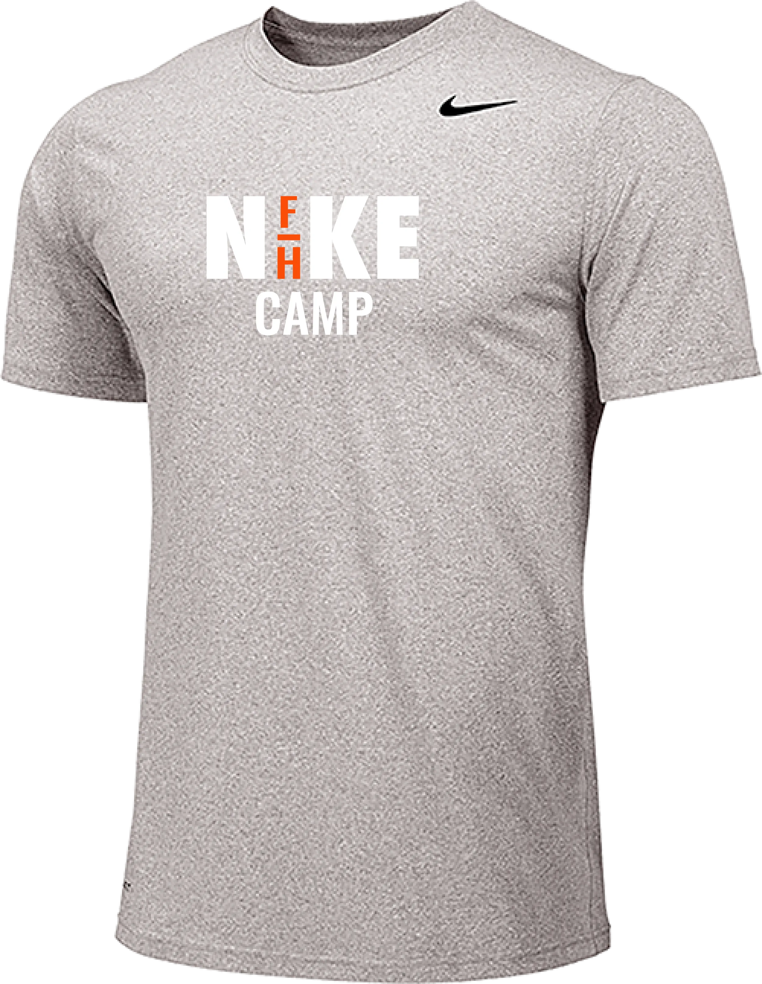 2025 Nike Field Hockey Camps Short Sleeve Dri-Fit Tee - Carbon Heather