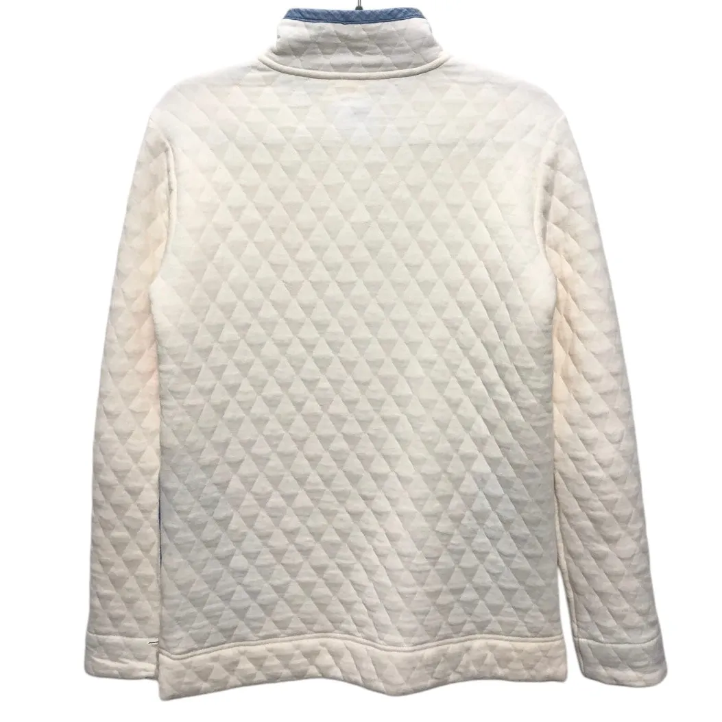 Athletic Top Ls Collar By Southern Tide In Ivory, Size:S