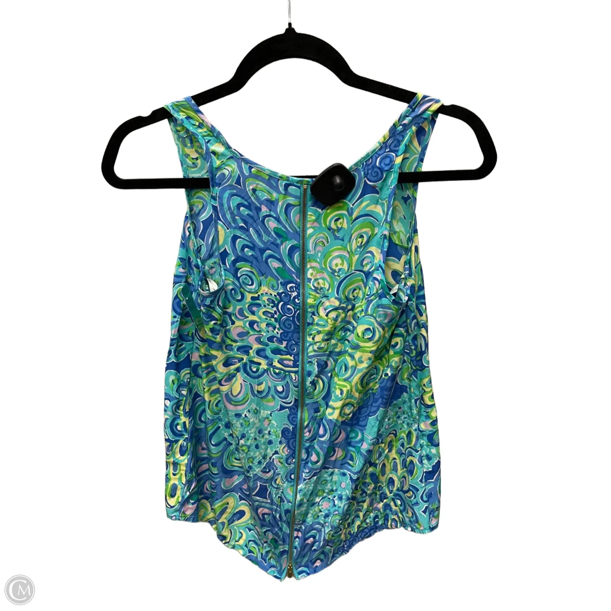 Blouse Designer By Lilly Pulitzer In Multi-colored, Size: Xs