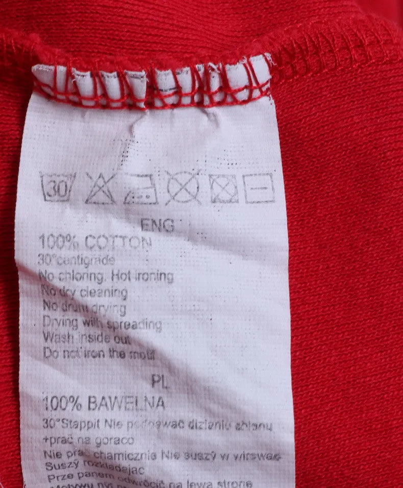 Casual Darx Youth XXL Shirt Long Sleeve Red Cotton Energetic Power