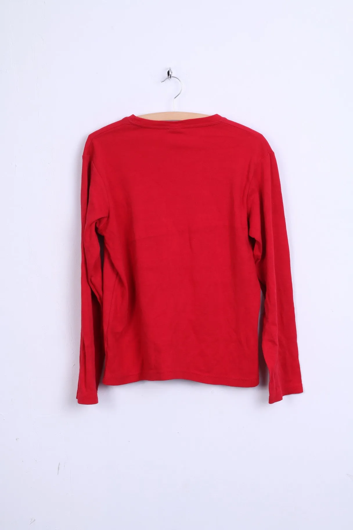 Casual Darx Youth XXL Shirt Long Sleeve Red Cotton Energetic Power