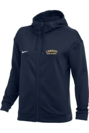 CHS Nike Women's All Time Therma FZ Rib Hoodie