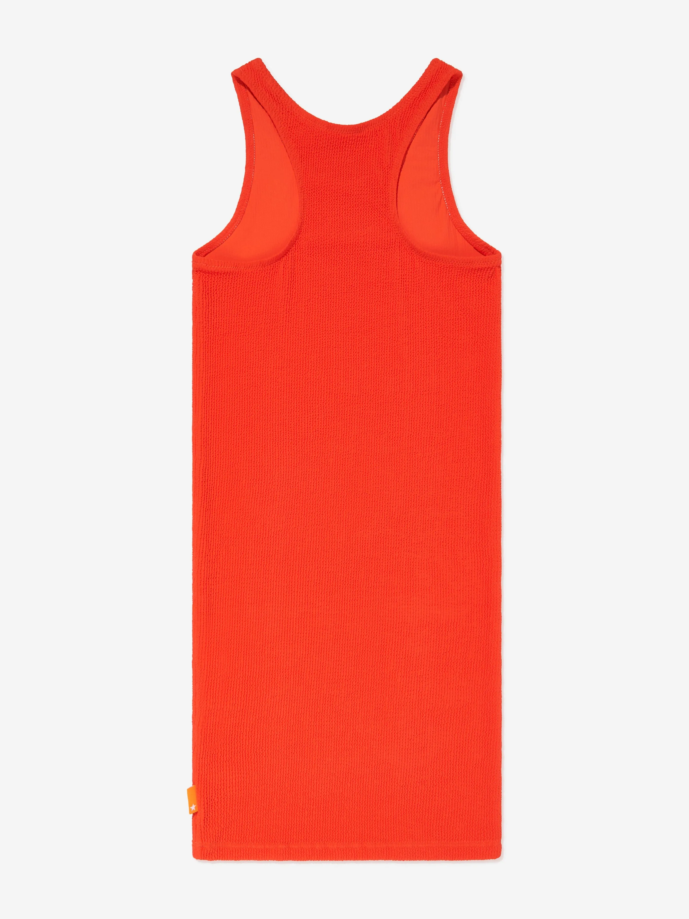 Girls Cailey Sleeveless Maxi Dress in Red