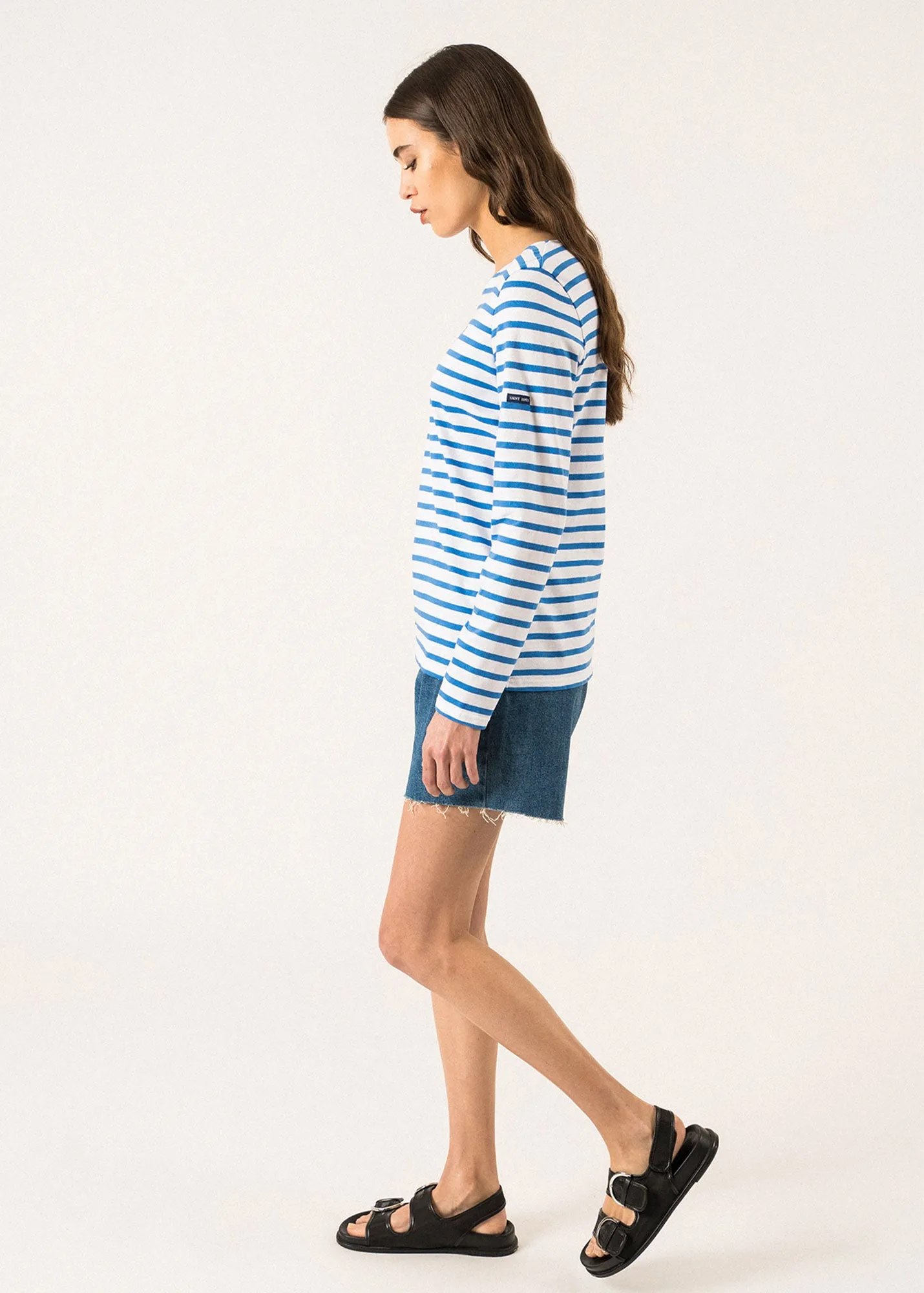 Marinire classique Minquidame - SAINT JAMES x Lilly Pulitzer (NEIGE/MER)
