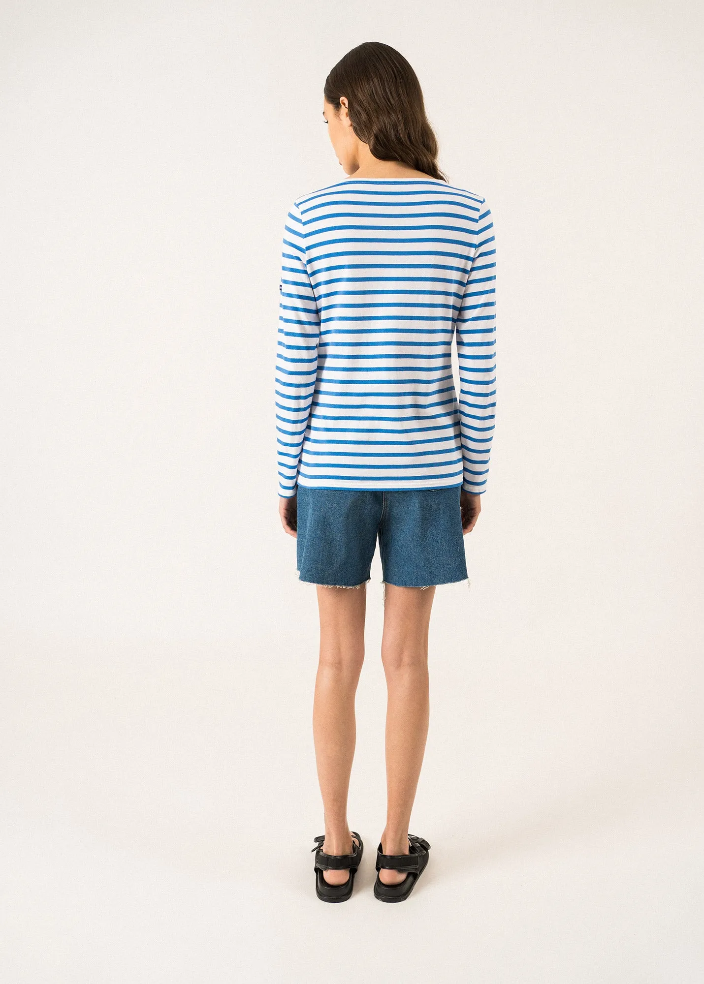 Marinire classique Minquidame - SAINT JAMES x Lilly Pulitzer (NEIGE/MER)
