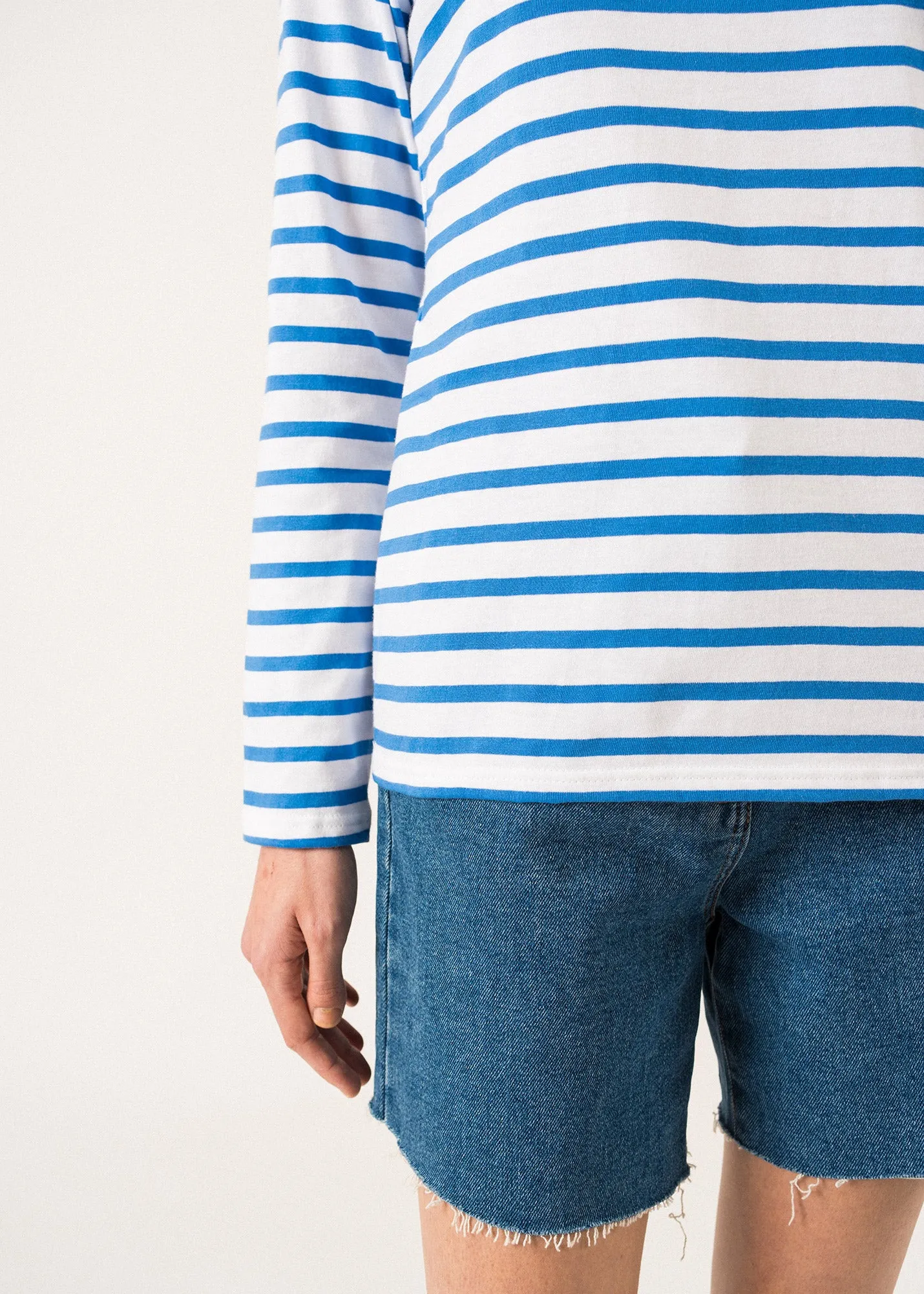 Marinire classique Minquidame - SAINT JAMES x Lilly Pulitzer (NEIGE/MER)