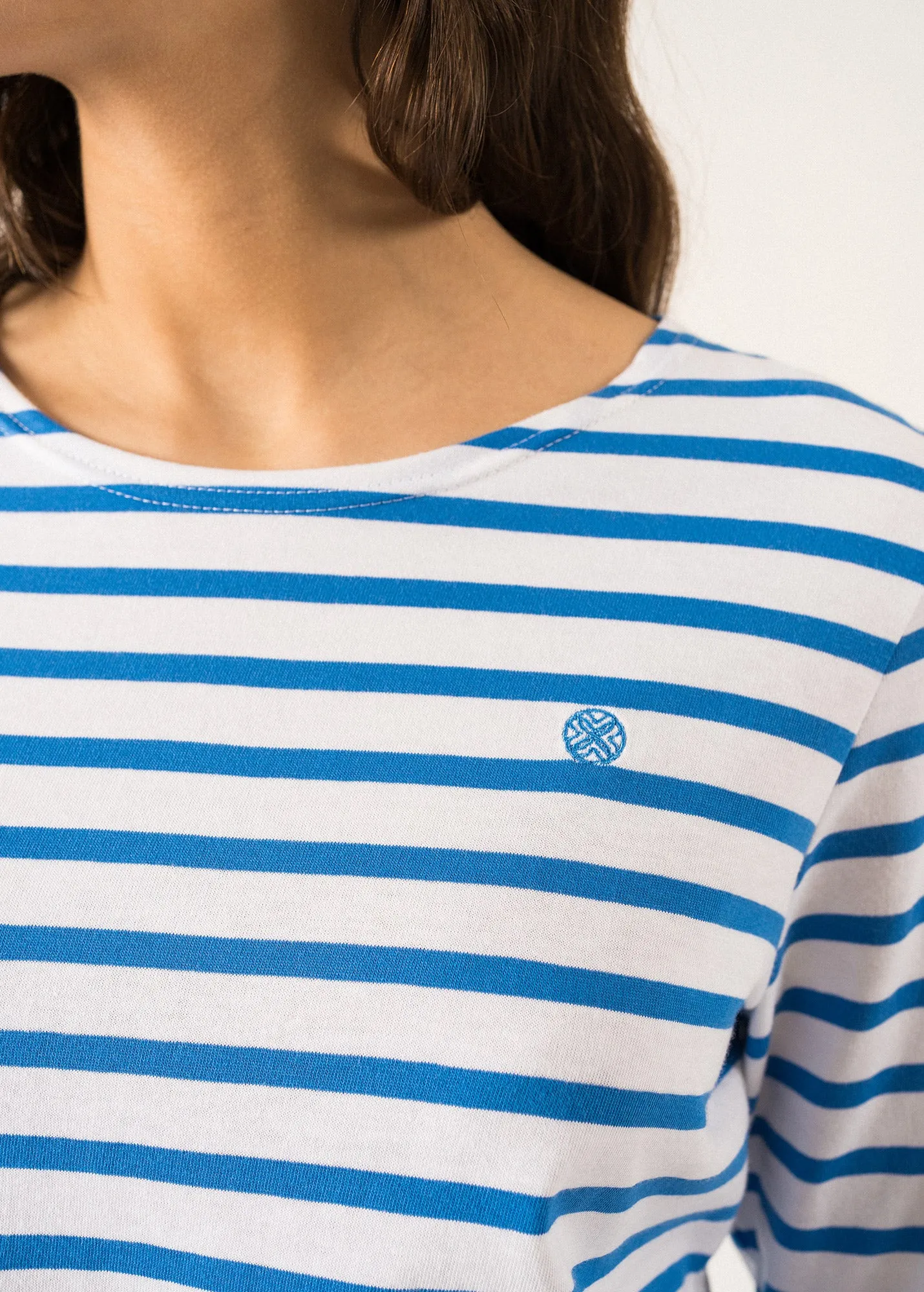 Marinire classique Minquidame - SAINT JAMES x Lilly Pulitzer (NEIGE/MER)