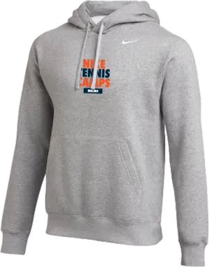 Nike Pepperdine Tennis Camps Club Fleece Pullover Hoodie - Heather Grey