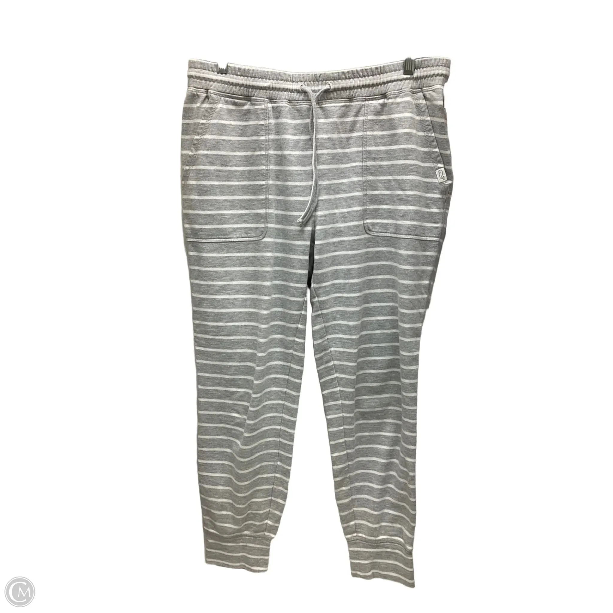 Pants Joggers By Vineyard Vines In Striped Pattern, Size: M