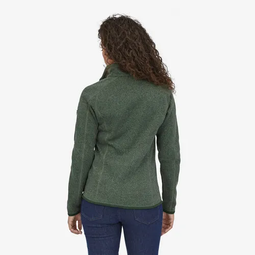 Patagonia Women's Better Sweater 1/4-Zip Fleece - Hemlock Green
