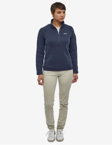 Patagonia Women's Better Sweater 1/4-Zip Fleece - New Navy