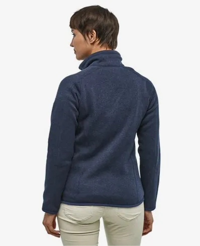 Patagonia Women's Better Sweater 1/4-Zip Fleece - New Navy