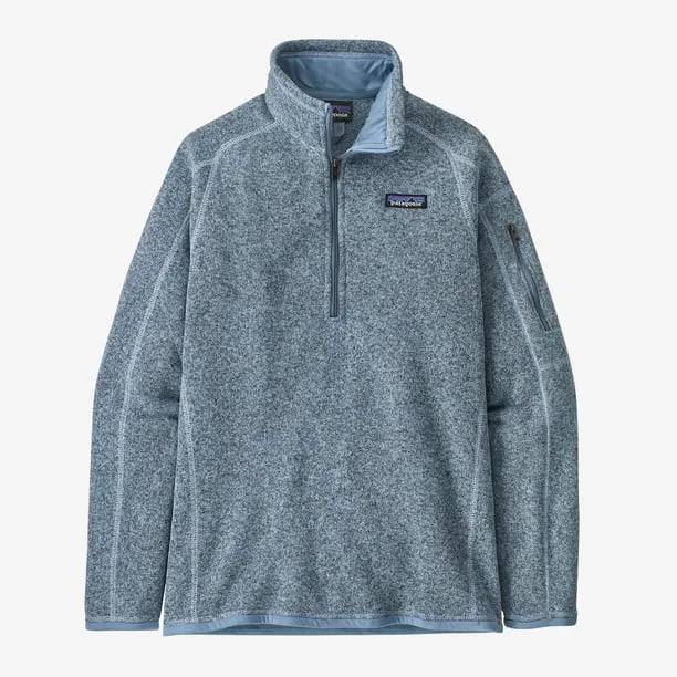 Patagonia Women's Better Sweater 1/4-zip Fleece - Steam Blue