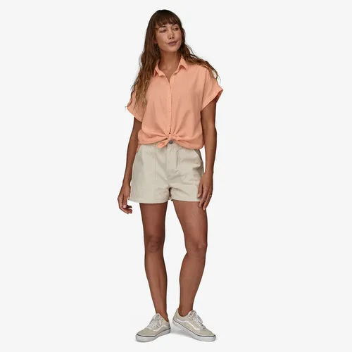 Patagonia Women's Lightweight A/C Shirt - Fresh Breeze: Antique Pink