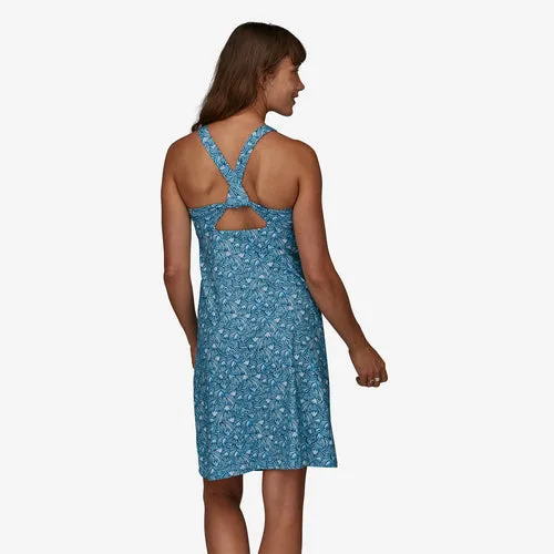 Patagonia Women's Magnolia Spring Dress - Block Party: Lago Blue