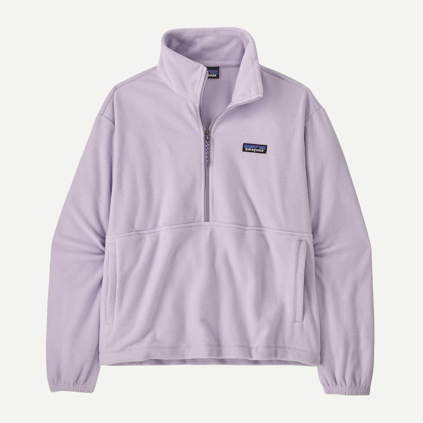 Patagonia Women's Micro D 1/2 Zip Fleece Pullover - Foxglove Purple (FGLP)