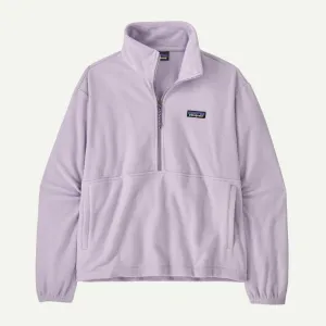 Patagonia Women's Micro D 1/2 Zip Fleece Pullover - Foxglove Purple (FGLP)