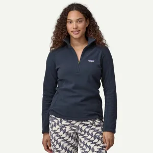 Patagonia Women's Micro-D 1/4 Zip Fleece - New Navy