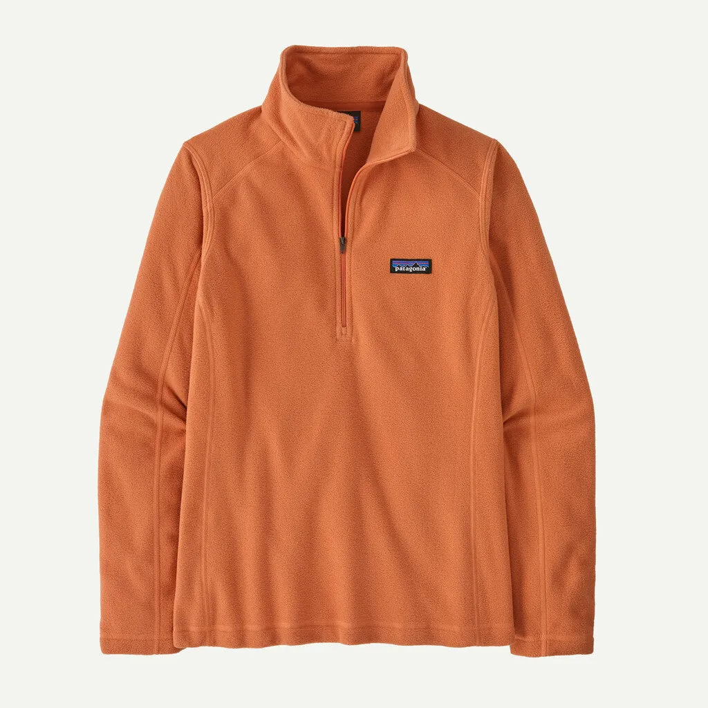 Patagonia Women's Micro D 1/4-Zip Fleece - Rock Melon