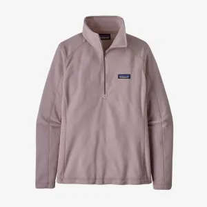 Patagonia Women's Micro D 1/4-Zip Fleece - Stingray Mauve