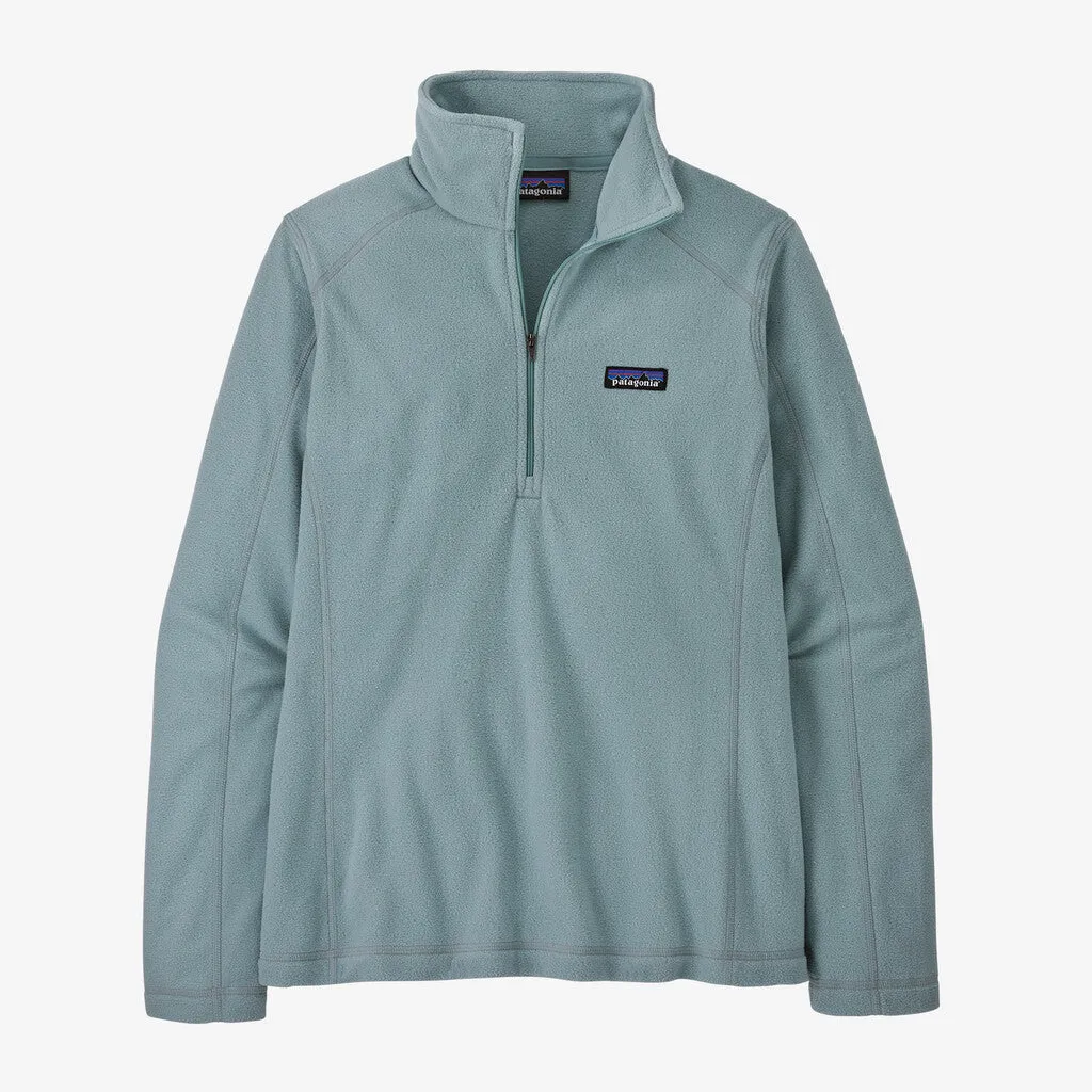 Patagonia Women's Micro D 1/4-Zip Fleece - Thermal Blue
