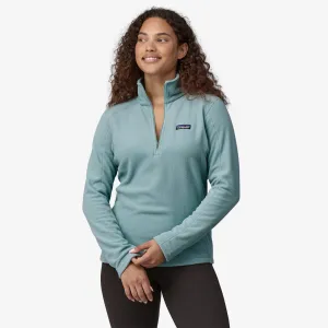 Patagonia Women's Micro D 1/4-Zip Fleece - Thermal Blue