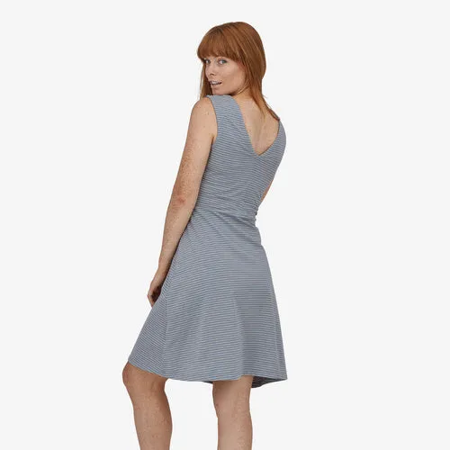 Patagonia Women's Porch Song Dress - High Tide: Light Plume Grey