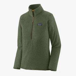 Patagonia Women's R1 Air Zip-Neck - Torrey Pine Green