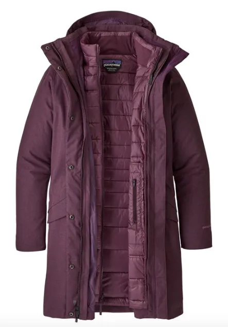 Patagonia Women's Vosque 3-In-1 Parka - Black