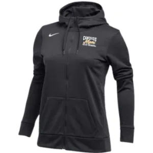 "Canisius Mom" Nike Gray Therma Full Zip Hoodie