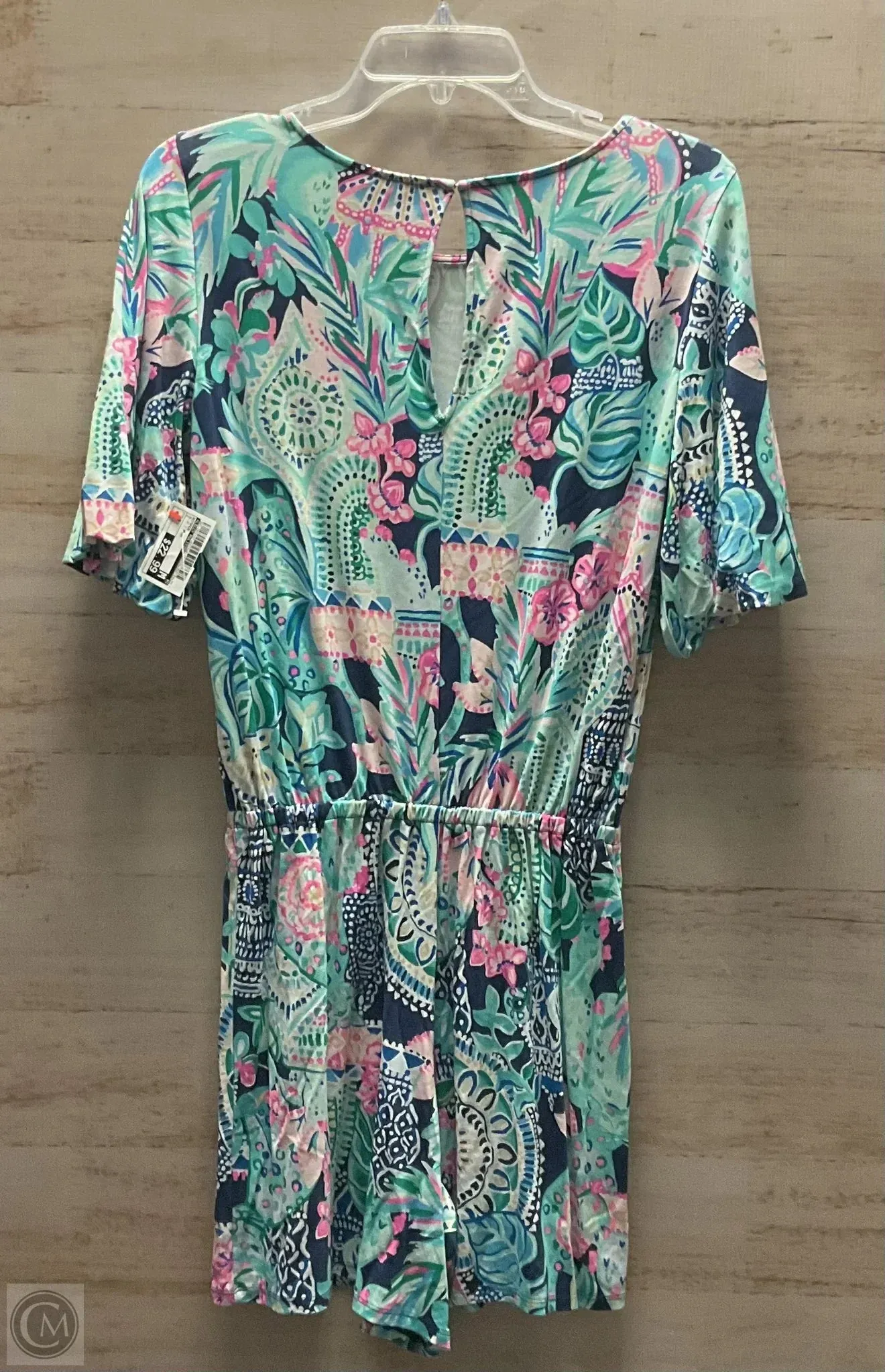 Romper By Lilly Pulitzer In Blue & Pink, Size: S