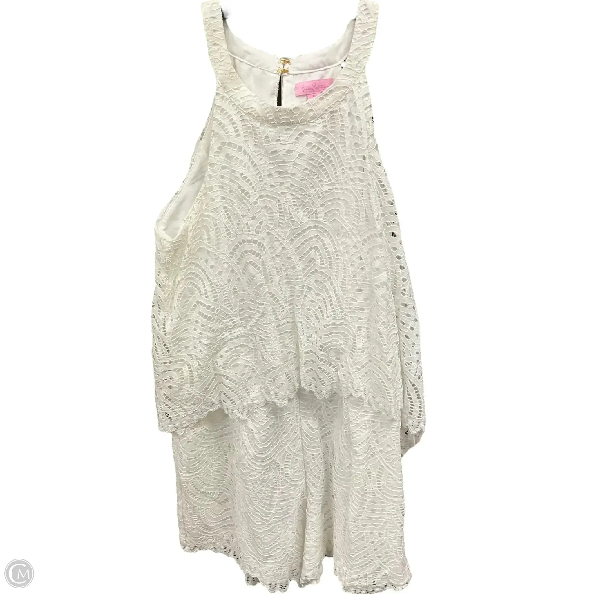 Romper By Lilly Pulitzer In White, Size: M