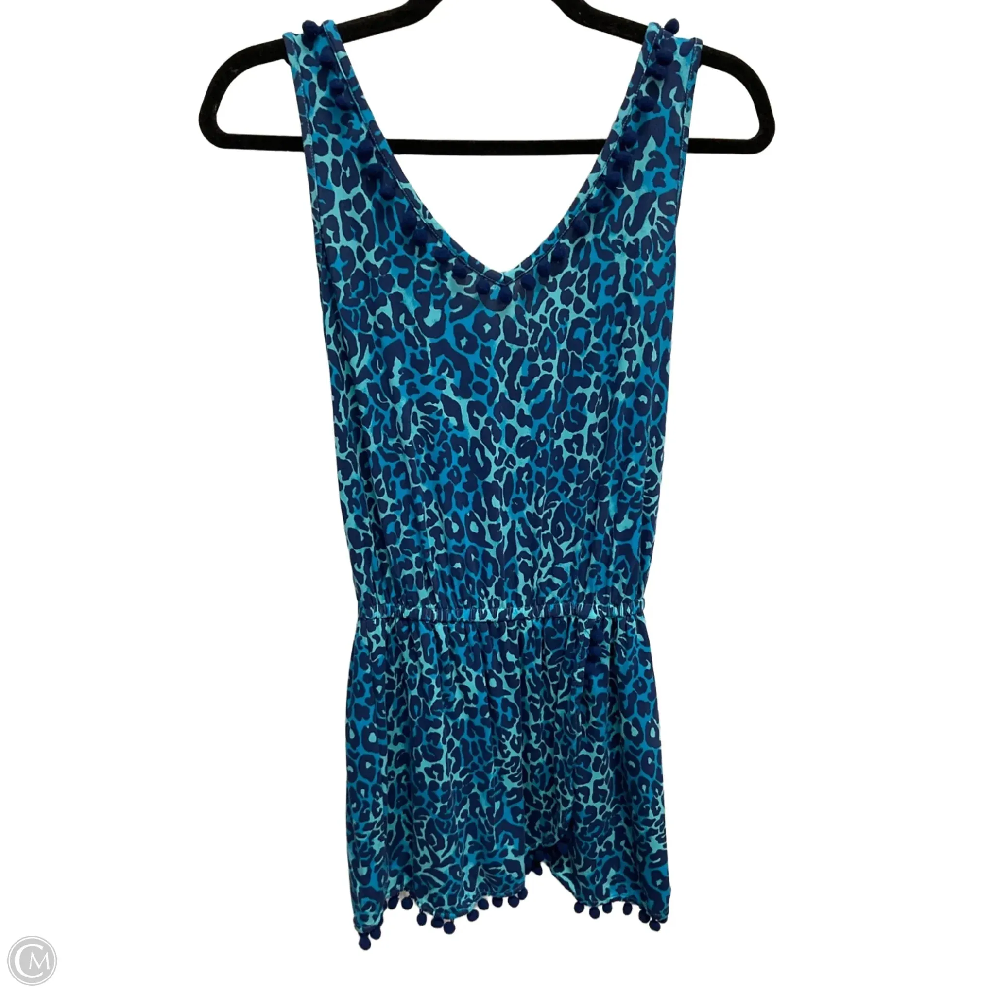Romper Designer By Lilly Pulitzer In Blue, Size: Xxs