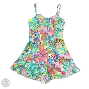 Romper Designer By Lilly Pulitzer In Floral Print, Size: Xxs