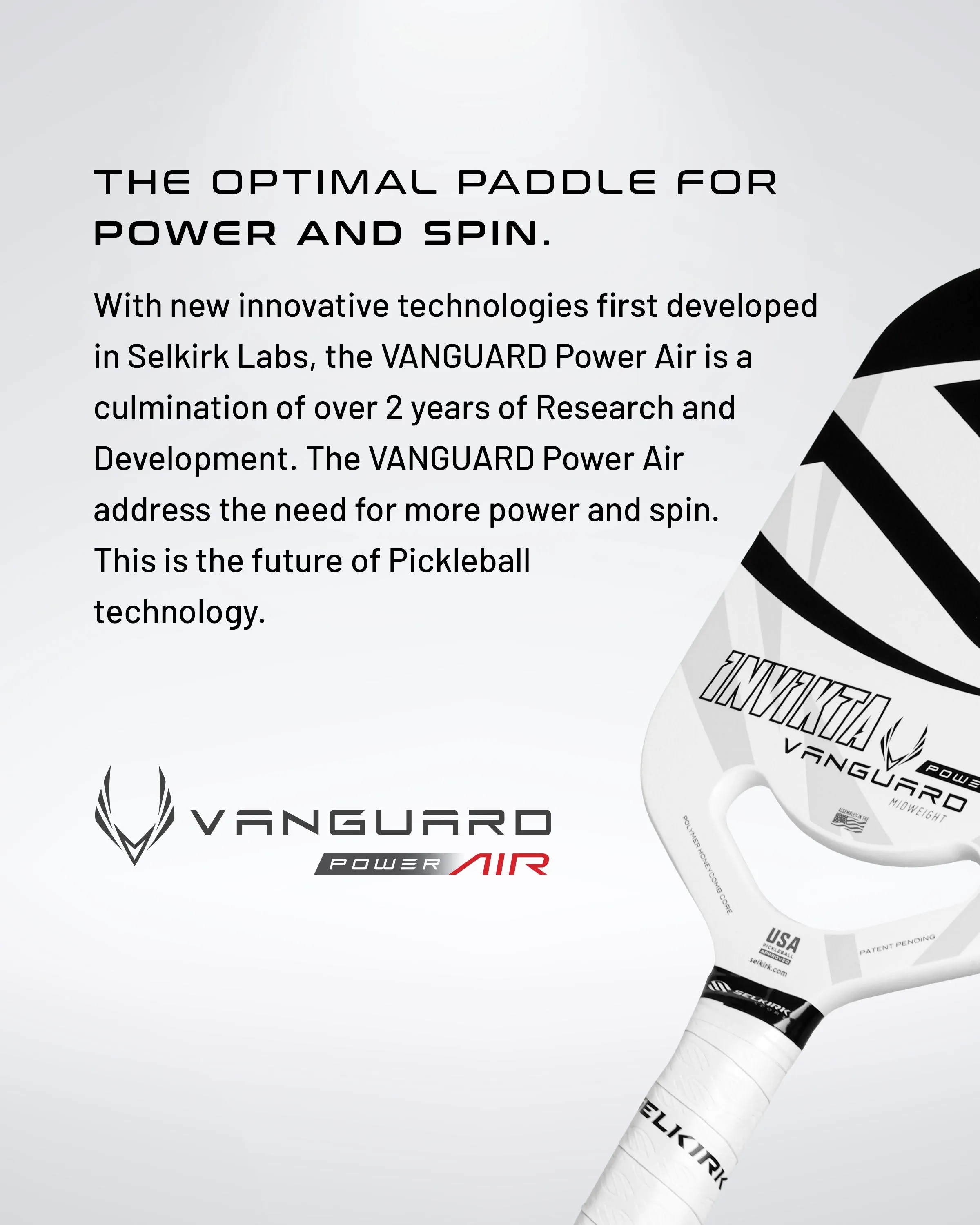Selkirk Vanguard Power Air - Epic - Pickleball Paddle