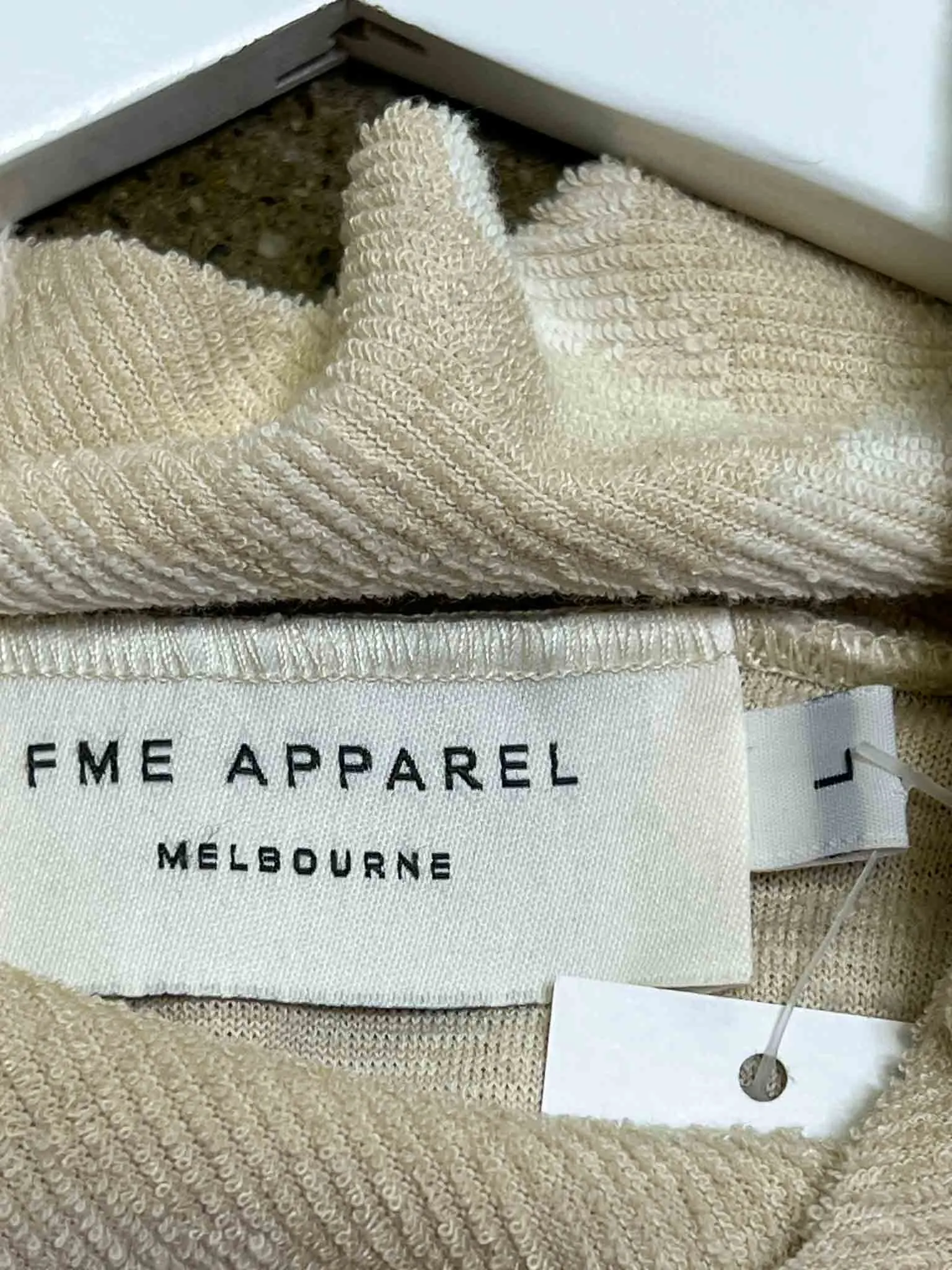 Size L | FME Apparel Ribbed Camo Jumper