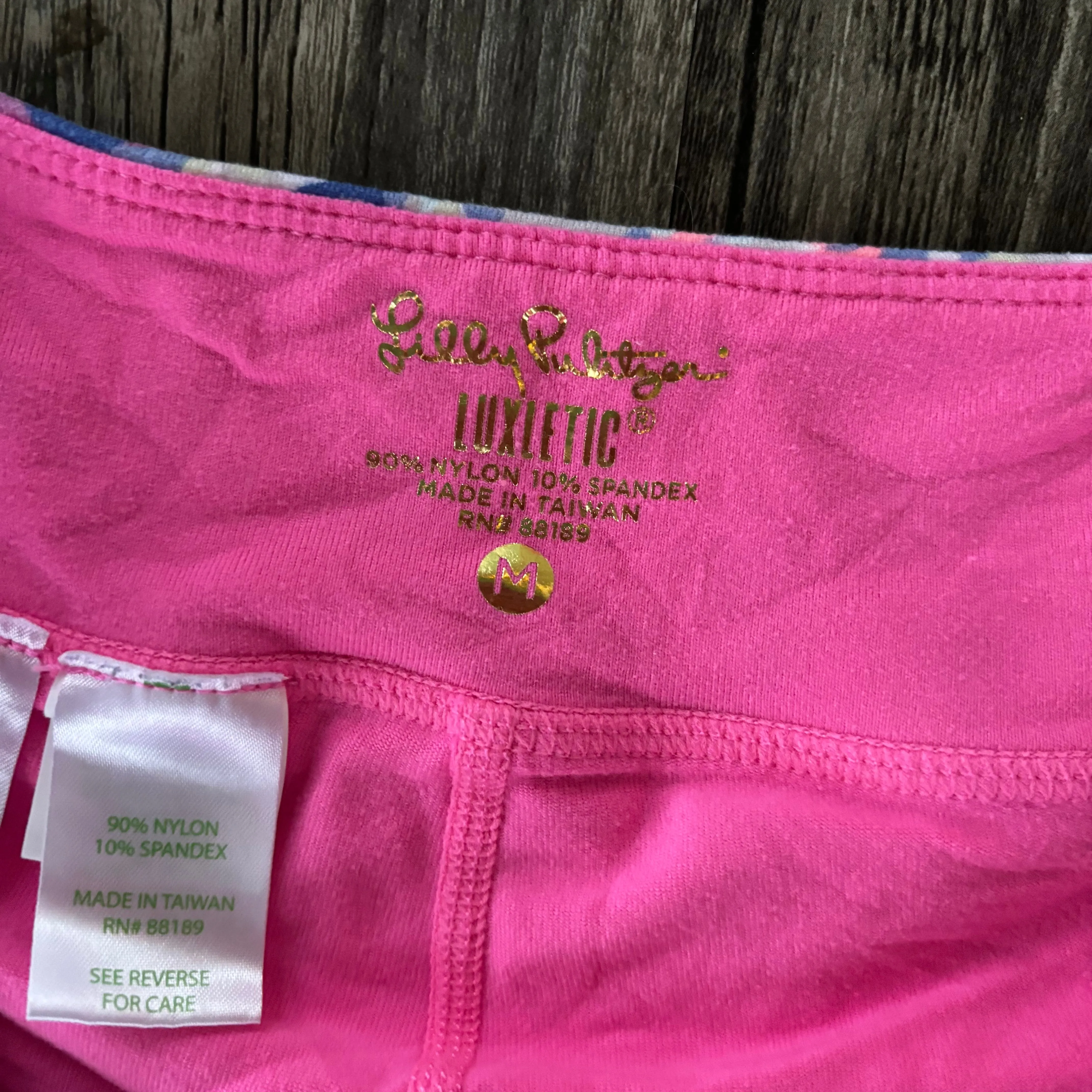 Skort Designer By Lilly Pulitzer In Blue & Purple, Size: M