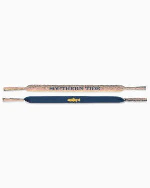 Southern Tide Brown Trout Fish Skin Sunglass Strap - Deep Sea