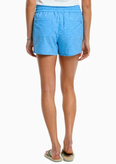 Southern Tide Coastal Wave Performance Short - Boat Blue