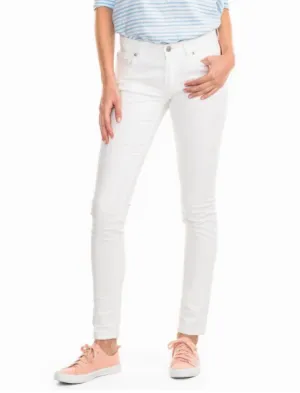 Southern Tide Resort Skinny Jean - Classic White