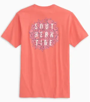 Southern Tide ST Butterfly T-Shirt - Sunkist Coral