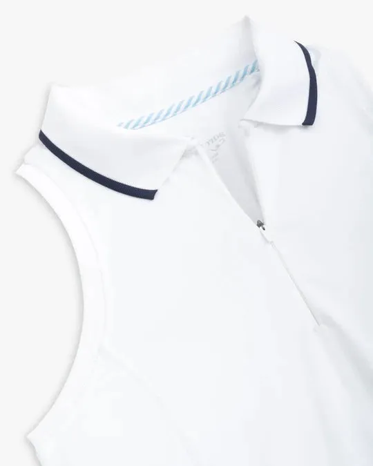 Southern Tide Women's Kristy Performance Tank - Classic White