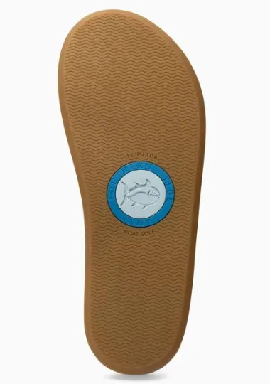 Southern Tide Women's Leather Weekend Flipjacks - Nautical Navy