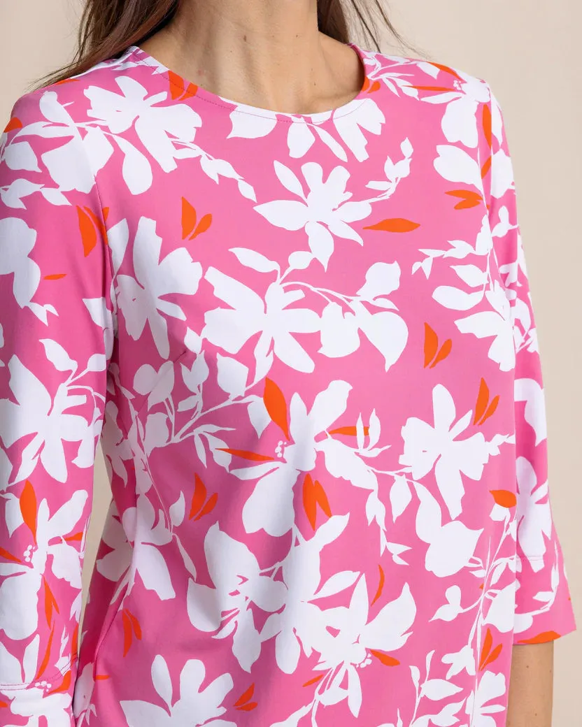 Southern Tide Women's Leira Blossom Bay Printed Dress - Very Berry