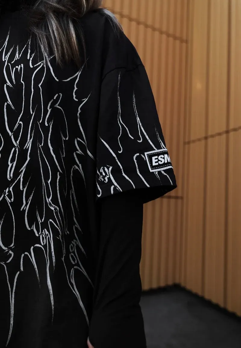 Stay Cold Apparel - Black Razor (Black Bleached) - T-Shirt