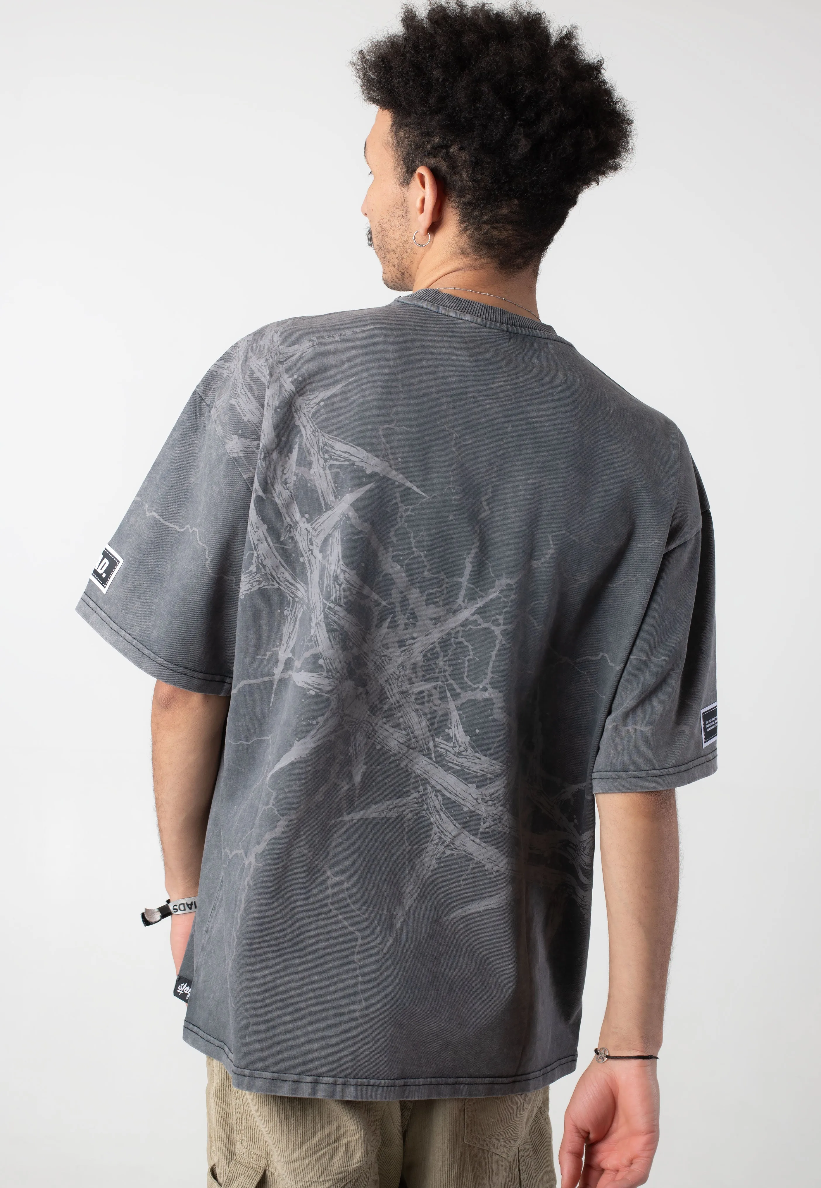 Stay Cold Apparel - Blackthorn Oversized Acid Washed Black - T-Shirt