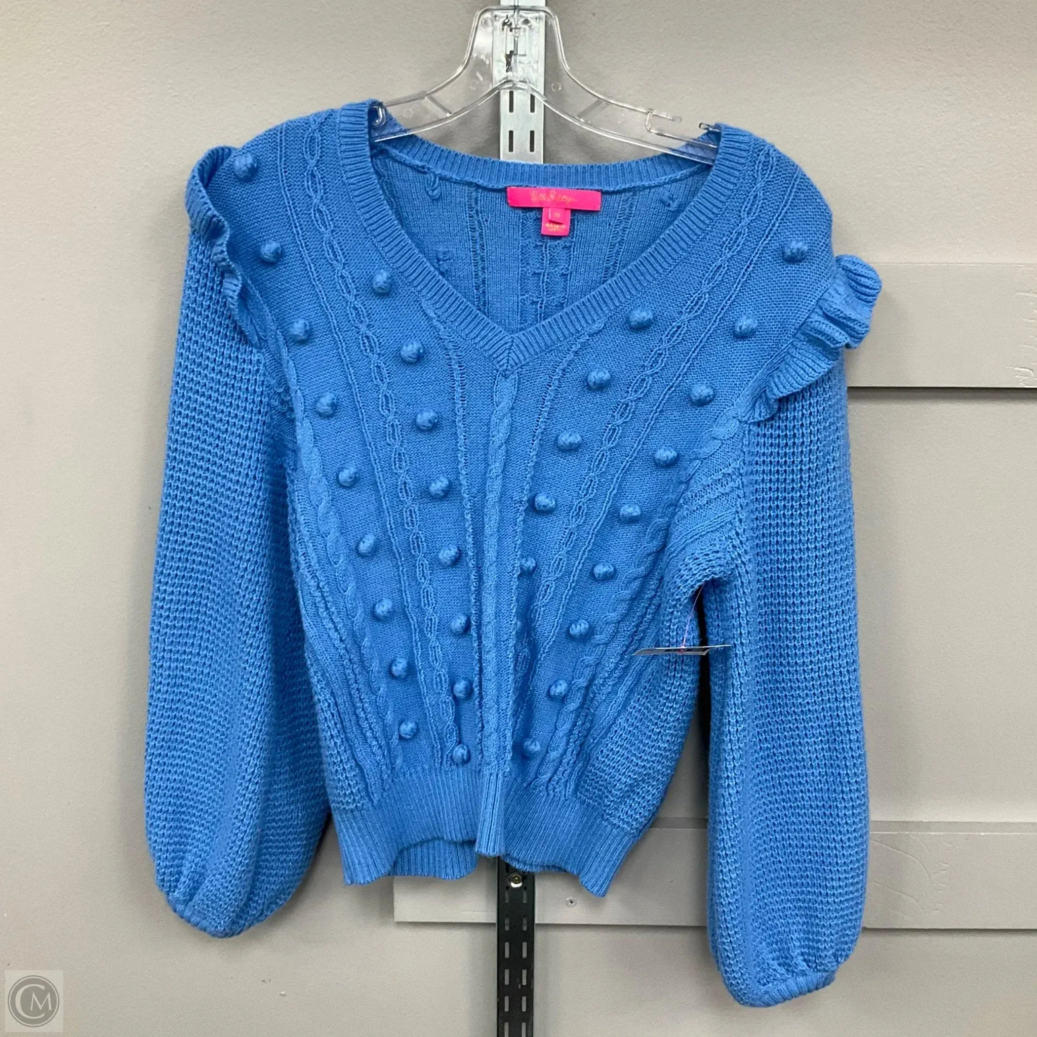 Sweater Designer By Lilly Pulitzer In Blue, Size: M
