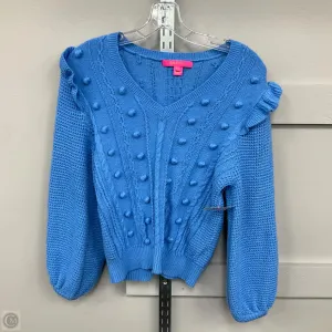 Sweater Designer By Lilly Pulitzer In Blue, Size: M