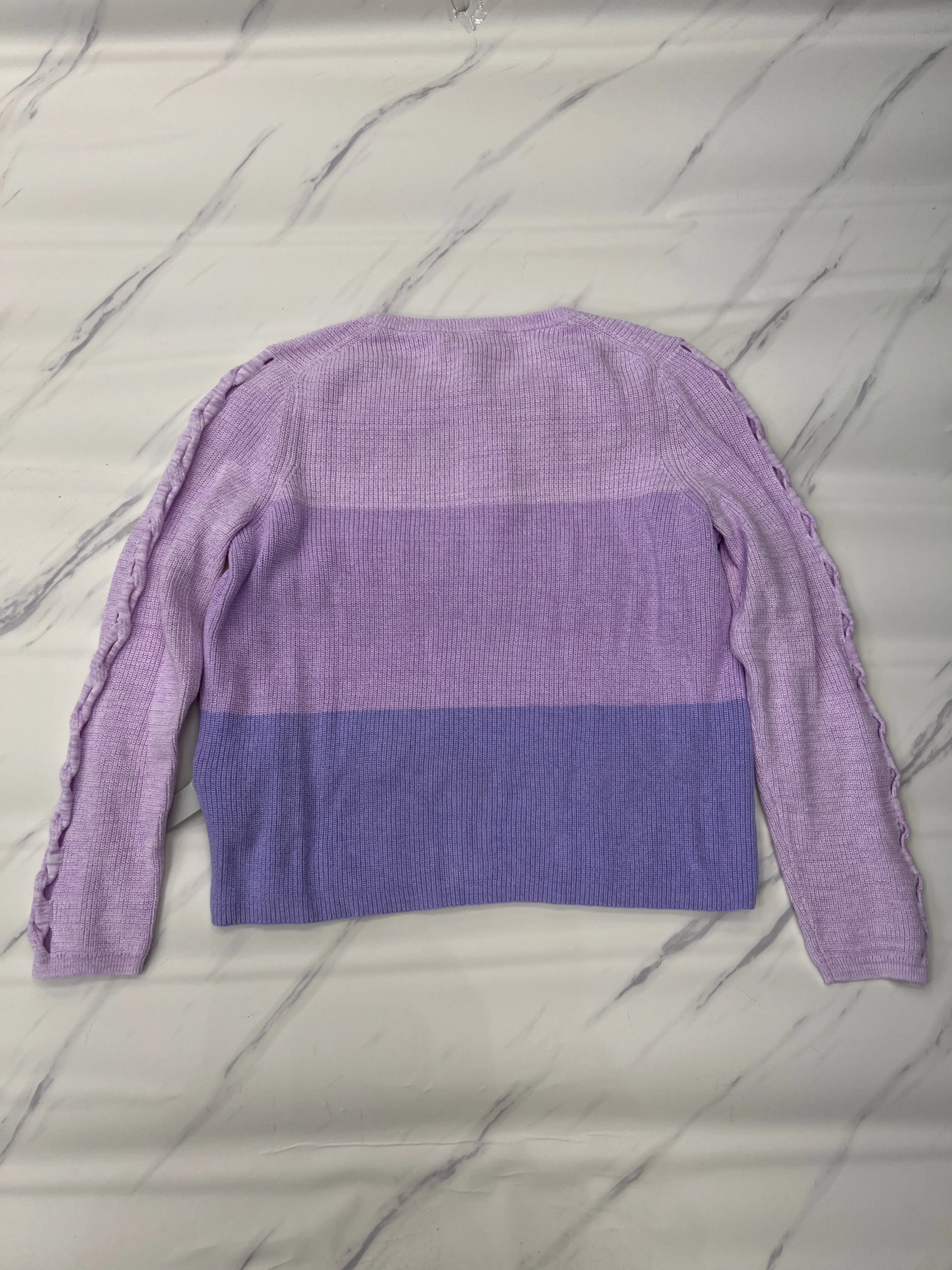 Sweater Designer By Lilly Pulitzer In Purple, Size: Xl